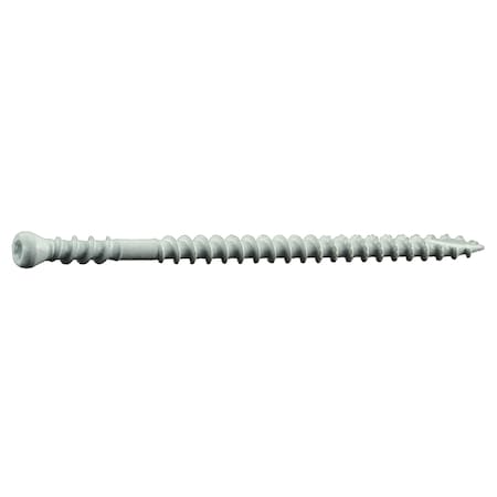 Saberdrive Deck Screw, #8 x 3 in, Steel, Trim Head, Torx Drive, 580 PK 52513